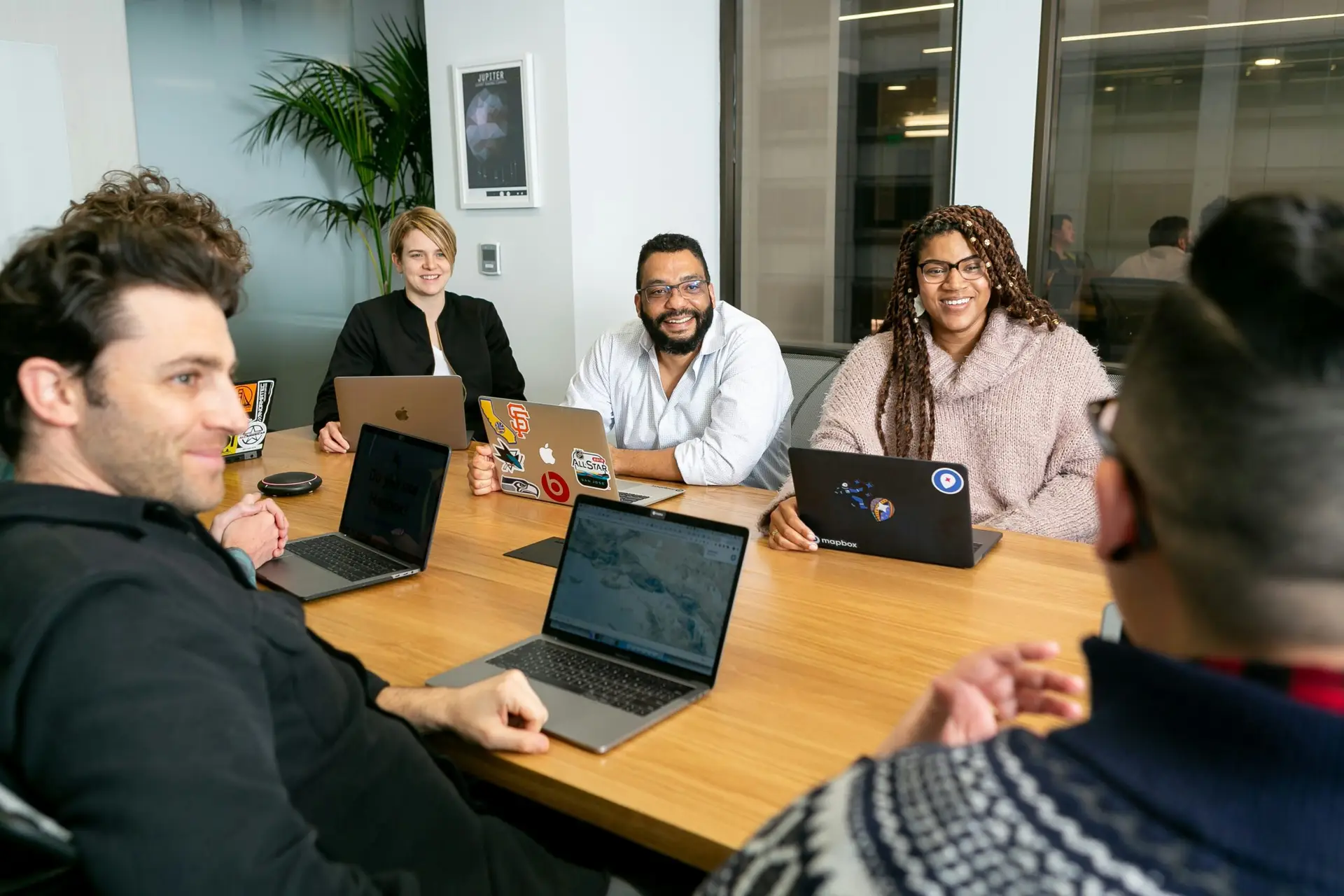 Team Meeting in Boardroom - Tech Stack Audit